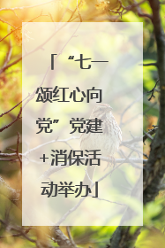 “七一颂红心向党”党建+消保活动举办