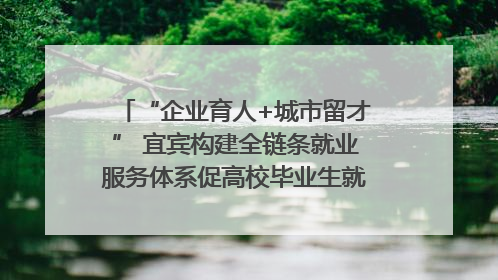 “企业育人+城市留才” 宜宾构建全链条就业服务体系促高校毕业生就业|您牵挂的四川