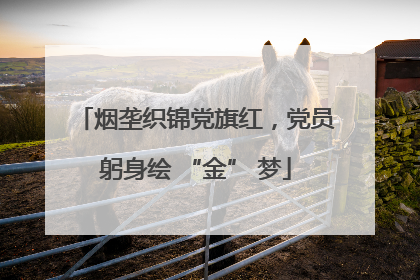 烟垄织锦党旗红，党员躬身绘 “金” 梦