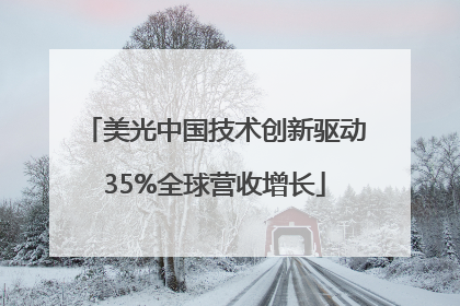 美光中国技术创新驱动35%全球营收增长