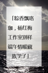 粽香飘珞珈，杨红梅工作室别样端午情暖藏族学子