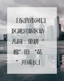 东营市河口区湖滨新区幼儿园：童耕“棉”田 “花”开成长