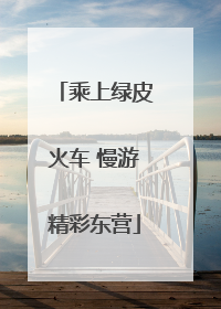 乘上绿皮火车 慢游精彩东营