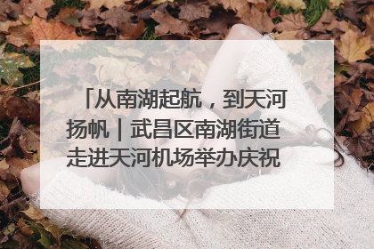 从南湖起航，到天河扬帆｜武昌区南湖街道走进天河机场举办庆祝建党104周年活动