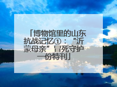 博物馆里的山东抗战记忆①：“沂蒙母亲”冒死守护一份特刊