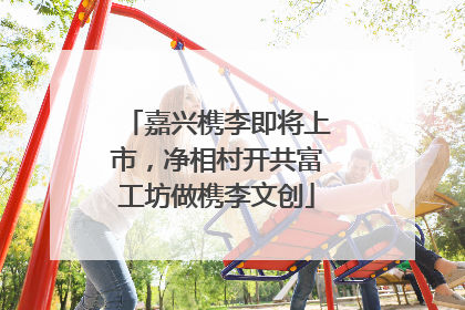 嘉兴槜李即将上市，净相村开共富工坊做槜李文创