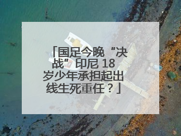 国足今晚“决战”印尼 18岁少年承担起出线生死重任？