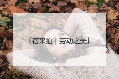 宿来拍｜劳动之美