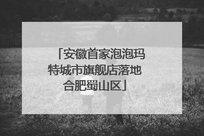 安徽首家泡泡玛特城市旗舰店落地合肥蜀山区