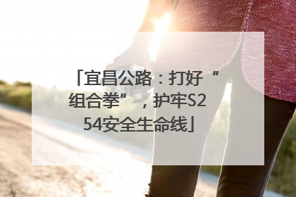 宜昌公路：打好“组合拳”，护牢S254安全生命线