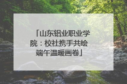 山东铝业职业学院：校社携手共绘端午温暖画卷