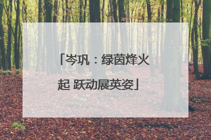 岑巩：绿茵烽火起 跃动展英姿