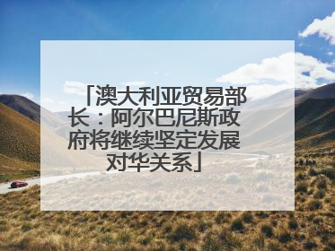 澳大利亚贸易部长：阿尔巴尼斯政府将继续坚定发展对华关系