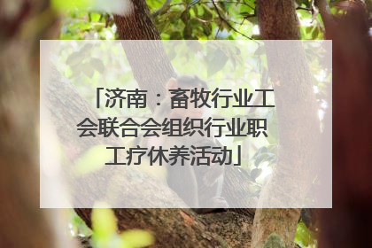 济南：畜牧行业工会联合会组织行业职工疗休养活动