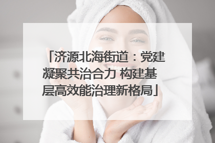 济源北海街道：党建凝聚共治合力 构建基层高效能治理新格局