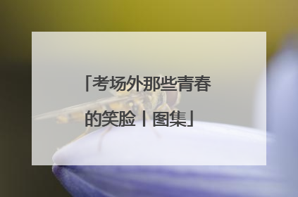 考场外那些青春的笑脸丨图集