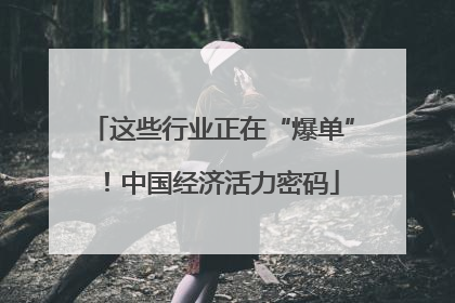 这些行业正在“爆单”！中国经济活力密码