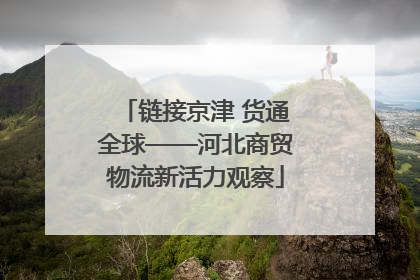 链接京津 货通全球——河北商贸物流新活力观察