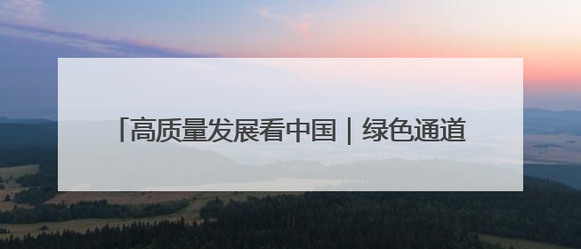 高质量发展看中国｜绿色通道达境外 输送三江“一口鲜”