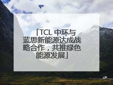 TCL 中环与蓝思新能源达成战略合作，共推绿色能源发展