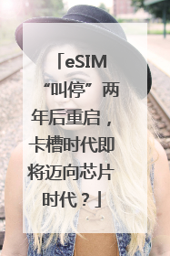 eSIM“叫停”两年后重启，卡槽时代即将迈向芯片时代？